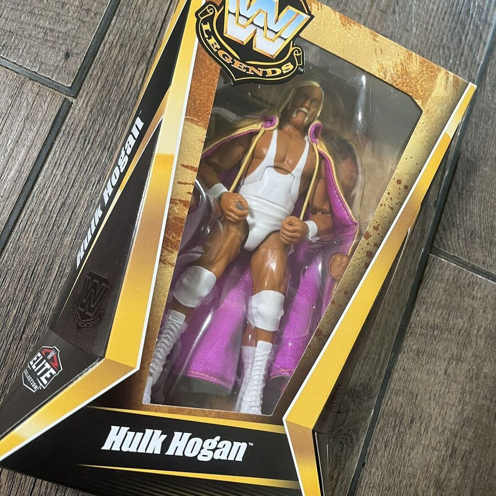 NEW Hulk Hogan WWE Mattel Elite Legends Series 21 Wrestling Action Figure Sealed